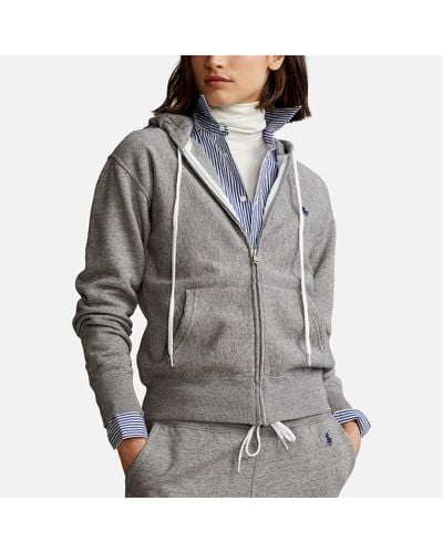 Polo Ralph Lauren Fleece Full-zip Hoodie - Grey