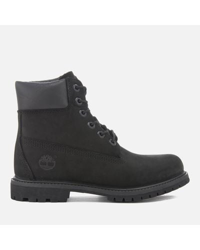 Timberland 6 Inch Premium Waterproof Boots - Black