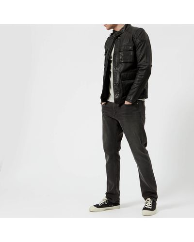 leather rotor jacket