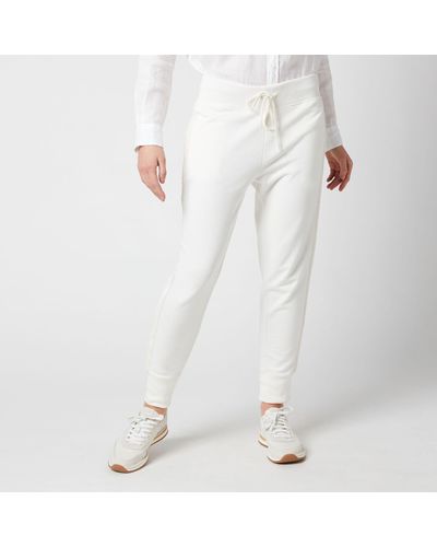 ralph lauren white sweatpants
