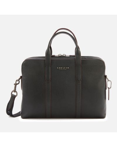 COACH Metropolitan Soft Briefcase - Black