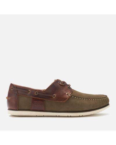 barbour boat shoe
