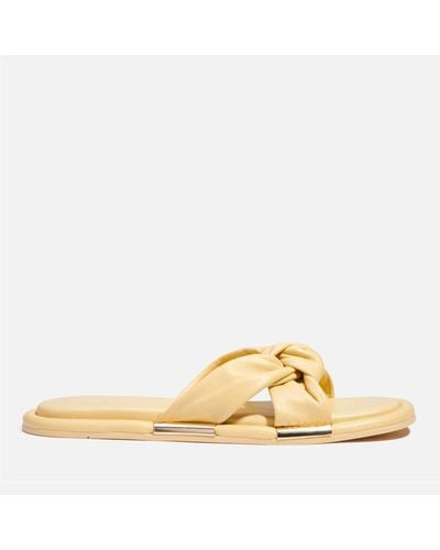 COACH Brooklyn Leather Sandals - Multicolor