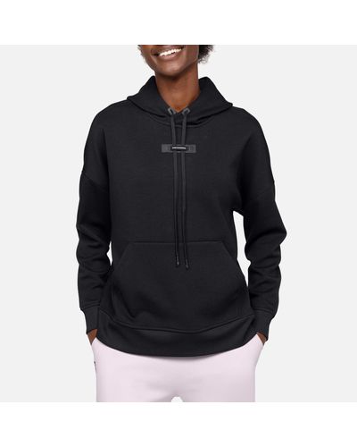 On Shoes Stretch Jersey Hoodie - Black