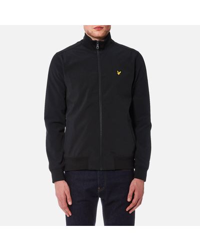 lyle & scott softshell bomber jacket