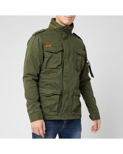 Superdry Classic Rookie 4 Pocket Jacket in Green for Men - Lyst