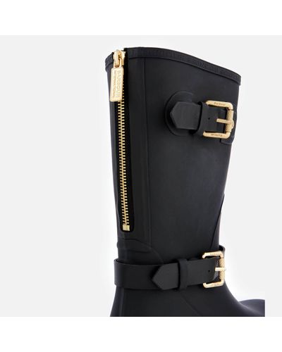 barbour biker wellies