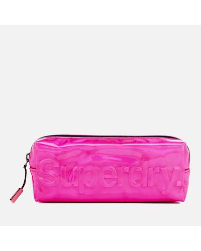 superdry makeup bag