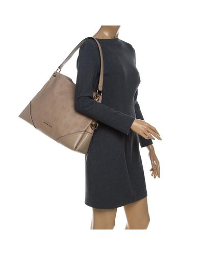 michael michael kors nicole medium leather shoulder bag