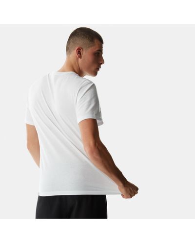 The North Face Men S Cheshire Oaks Gps T Shirt Tnf In White For Men Lyst