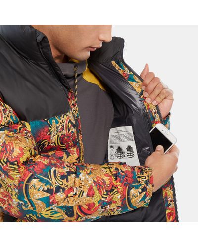 leopard yellow north face