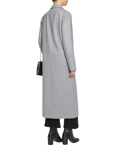 maje wool blend coat