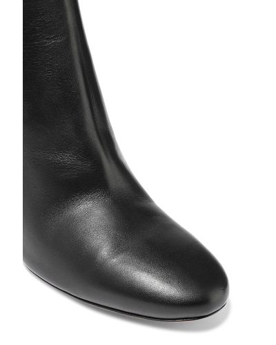 vince black ankle boots