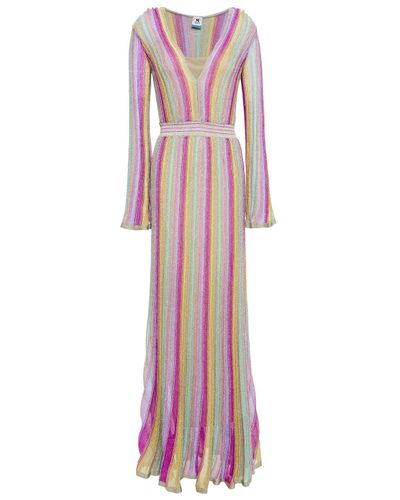 missoni metallic dress