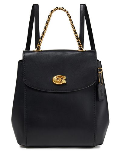 parker mini dome leather backpack