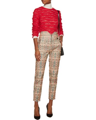 isabel marant red sweater