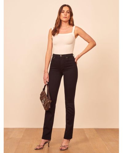 Reformation Audrey High Straight Jean 