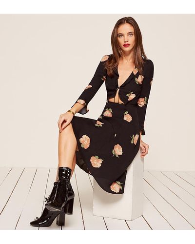 dress with lemon pattern