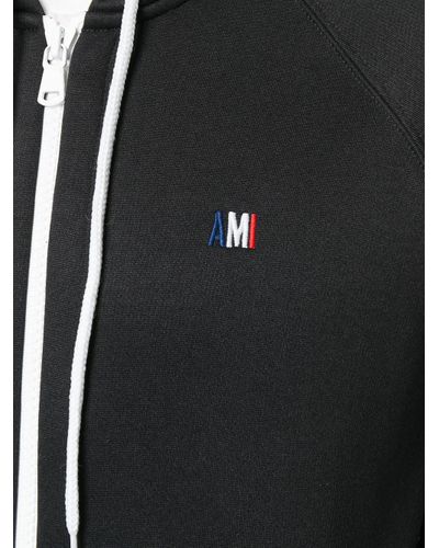 ami zip up hoodie