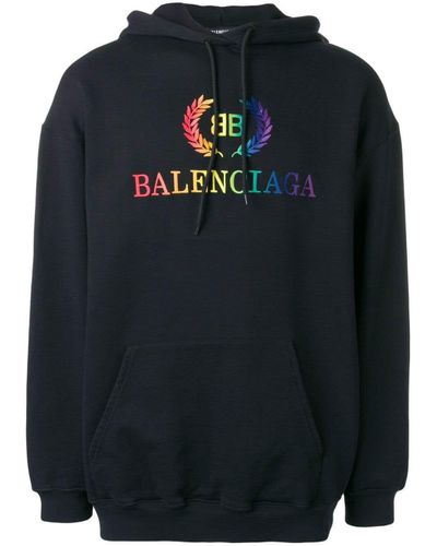 balenciaga rainbow hoodie