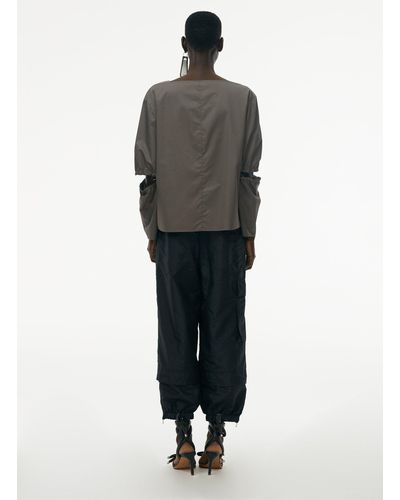 tibi nylon jogger