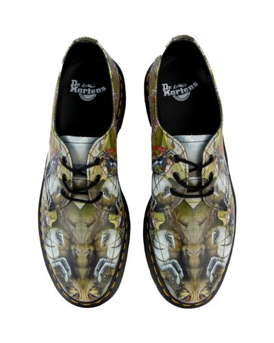 Dr. Martens Leather 1461 George & Dragon Print 3 Eye Shoes for Men - Lyst