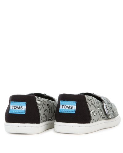 neon dino print toms