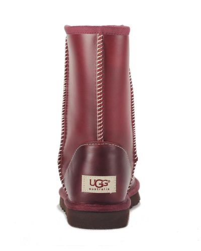 red classic ugg boots