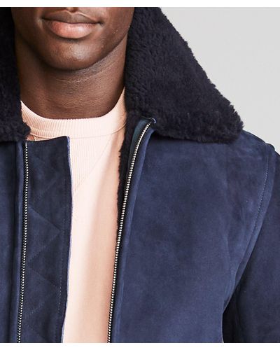 todd snyder shearling flight jacket