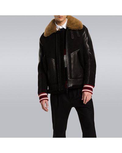 tommy hilfiger shearling jacket