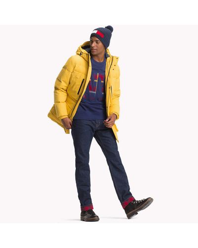 tommy hilfiger heavy canvas down parka