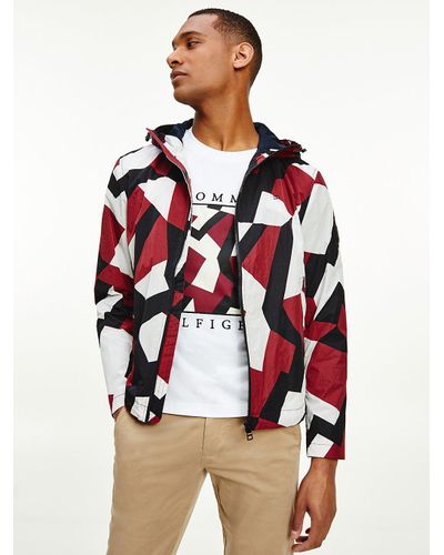 tommy hilfiger lightweight hooded jacket