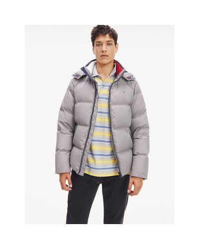 tommy hilfiger jacket grey