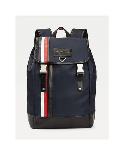 tommy hilfiger flap backpack