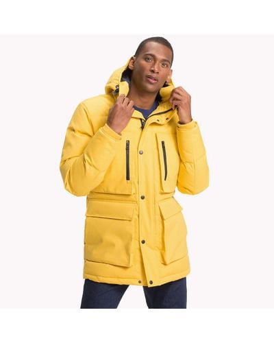 tommy hilfiger heavy canvas down parka