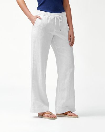Tommy Bahama Two Palms Linen Easy Pants in White - Lyst