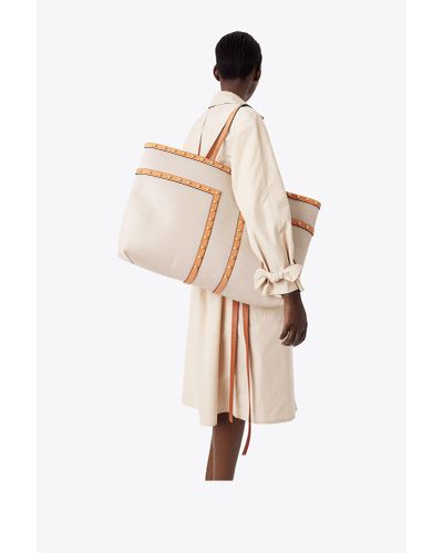 tory burch block t stud tote