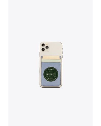 Tory Burch Leather Perry Bombe Phone Card Pocket - Lyst
