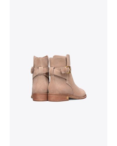 Tory Burch Suede Brooke Ankle Bootie in 