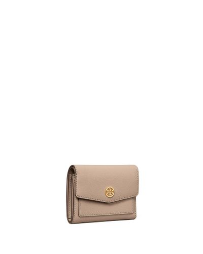 tory burch fleming mini flap wallet