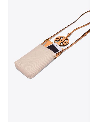 tory burch miller canvas quadrant phone crossbody