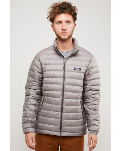 Patagonia Down Sweater Feather Grey With Forge Grey in Gray for Men | Lyst