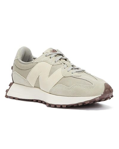 New Balance 327 Womens Cream / White 