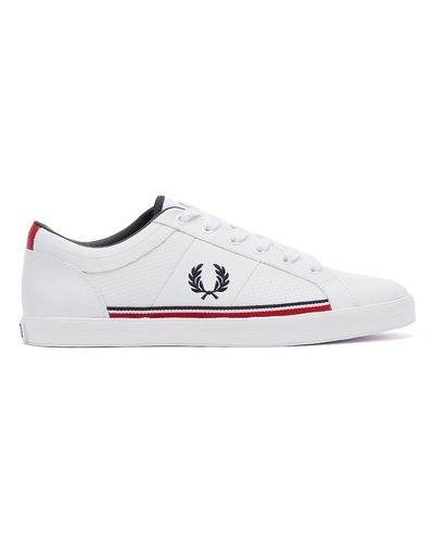 fred perry trainers white