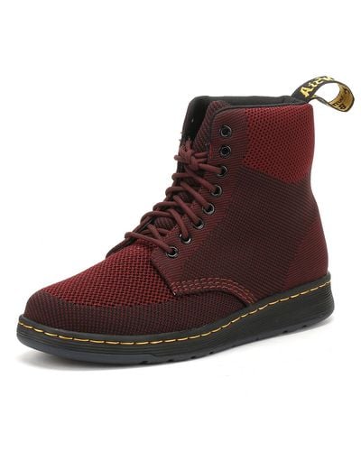 dr martens rigal knit black