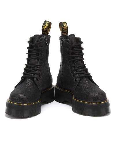 dr martens jadon glitter black