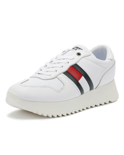 tommy hilfiger high cleated sneakers