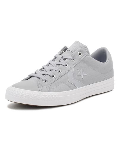 grey converse star player