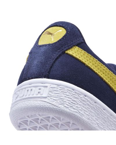 puma suede blue jacket