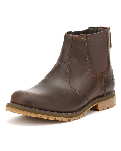 timberland larchmont chelsea dark brown